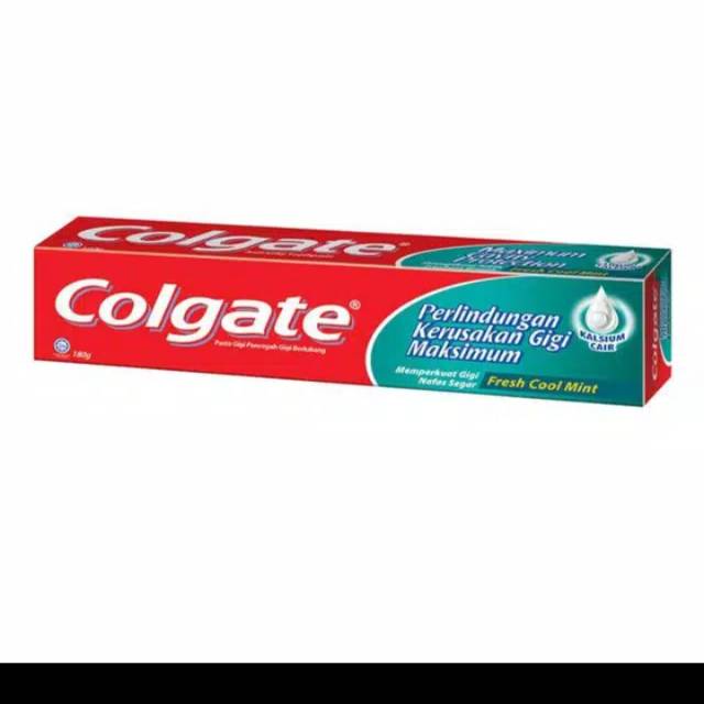 Jual Colgate Toothpaste Fresh Cool Mint 180 g Shopee Indonesia