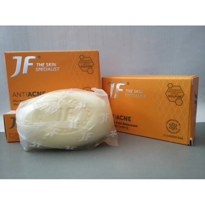 ORIGINAL Sabun Mandi JF Sulfur The Skin Specialist Dermamed Antiacne