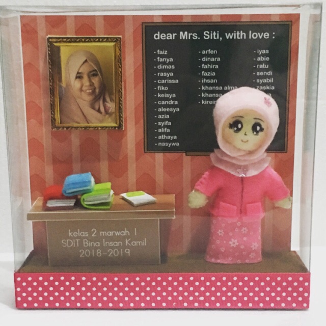 Contoh Hadiah Untuk Guru Oh iya bu, saya punya sedikit hadiah untuk ibu.