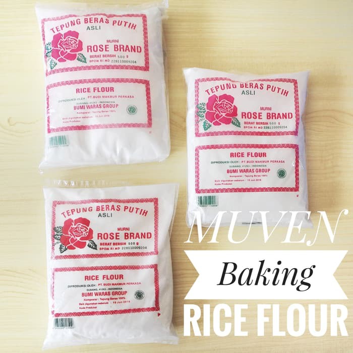TEPUNG BERAS PUTIH ROSE BRAND / ROSEBRAND 500 Gr Shopee Indonesia