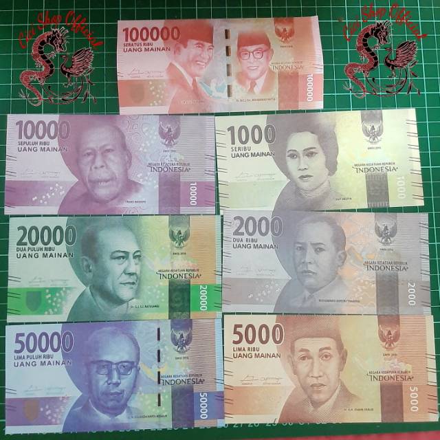 Spesial 29+ Uang Mainan 5000