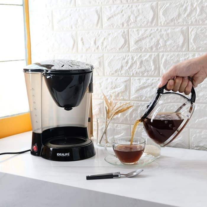 COFFEE MAKER MESIN ALAT PEMBUAT KOPI LISTRIK IDEALIFE IL218 Shopee Indonesia