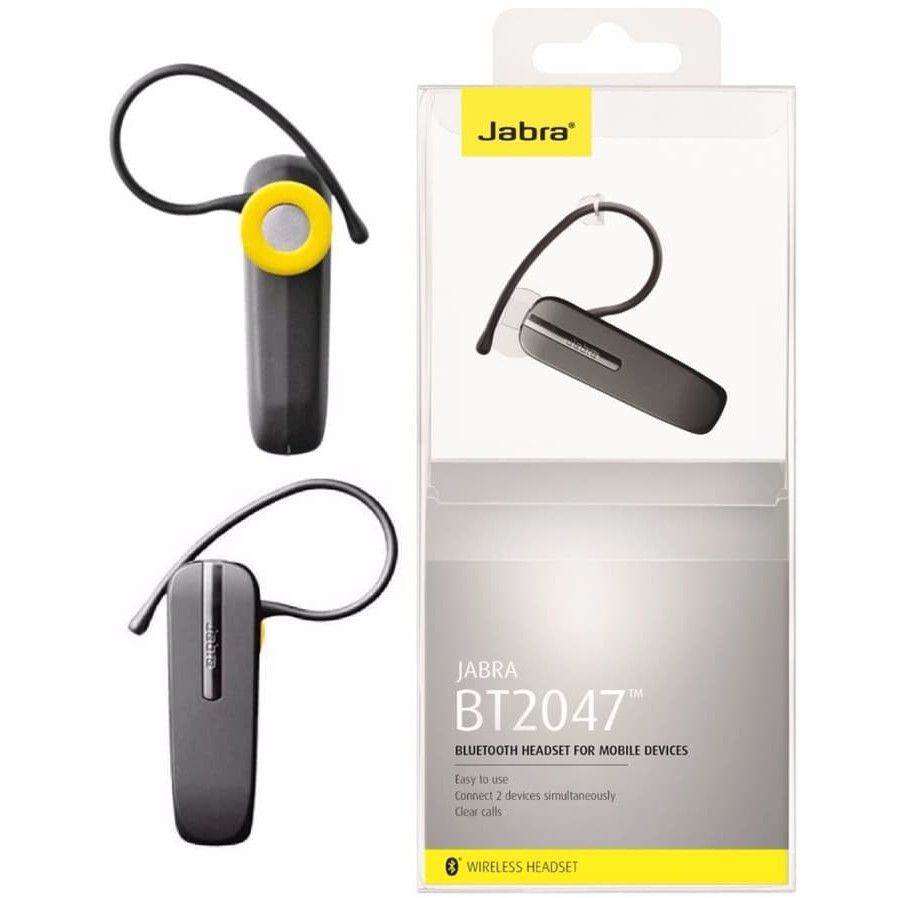 Jual Headset Bluetooth Jabra Bt-2047 - Wireless Headset Jabra Bt-2047 | Shopee Indonesia
