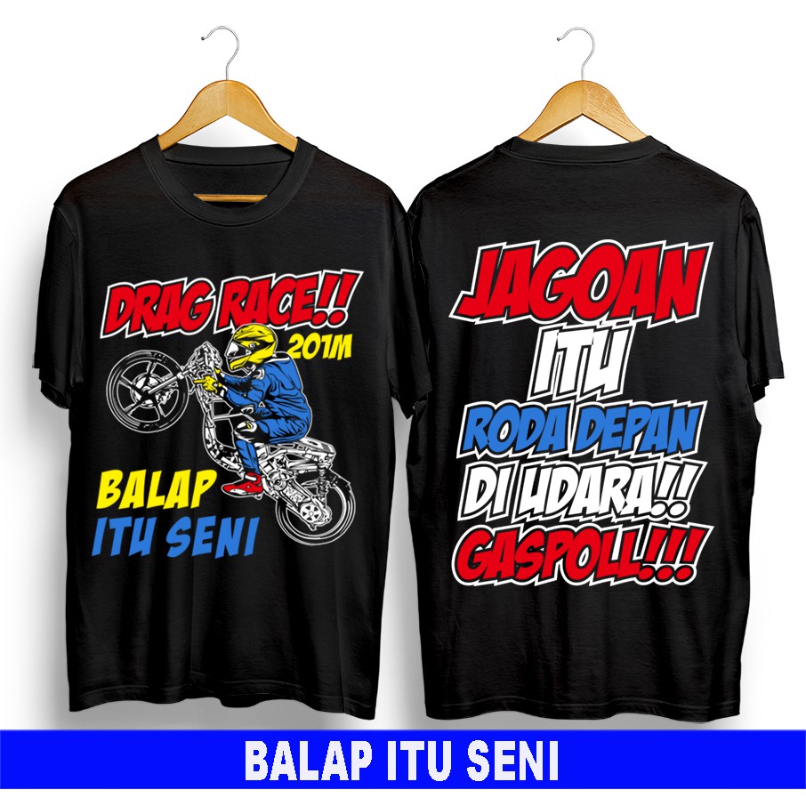 Jual Baju Kaos Xp Tshirt Distro Racing Balap Itu Seni | Shopee Indonesia