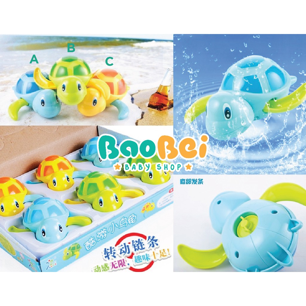 Jual Mainan Air Kura-Kura/ Mainan Air Anak Anak/Bath Toys/Mainan Mandi Anak | Shopee Indonesia