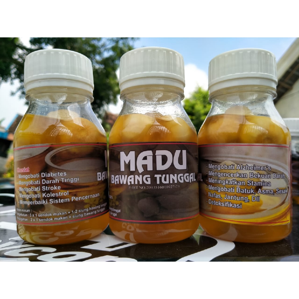 Madu Bawang PUTIH Tunggal Madu Asli Lebah Bawang Lanang Jamu Herbal