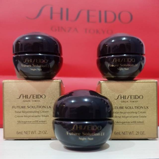Jual Shiseido Future Solution Lx Night Cream 6Ml | Shopee Indonesia