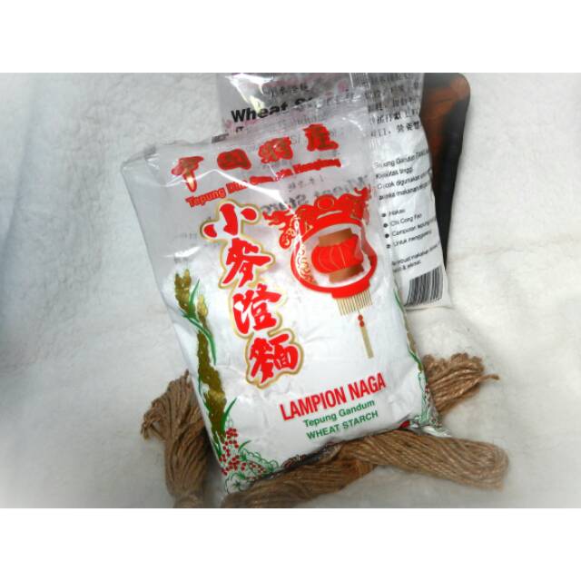 Tepung Dim Sum Tang Mien Wheat Starch / Tepung Gandum Lentera Naga
