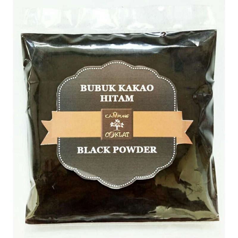 Jual Bubuk Coklat Hitam Murni Kc 100.G Black Cocoa Powder | Shopee Indonesia