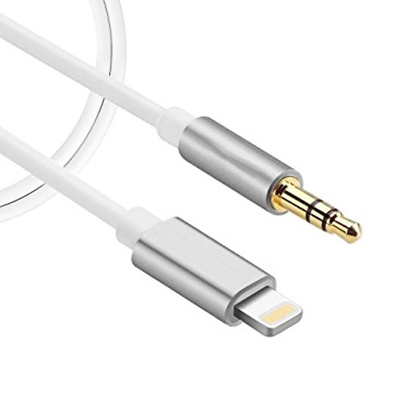 Jual KABEL AUX LIGHTNING AUDIO CABLE 3.5MM TO LIGHTNING / CABLE AUX
