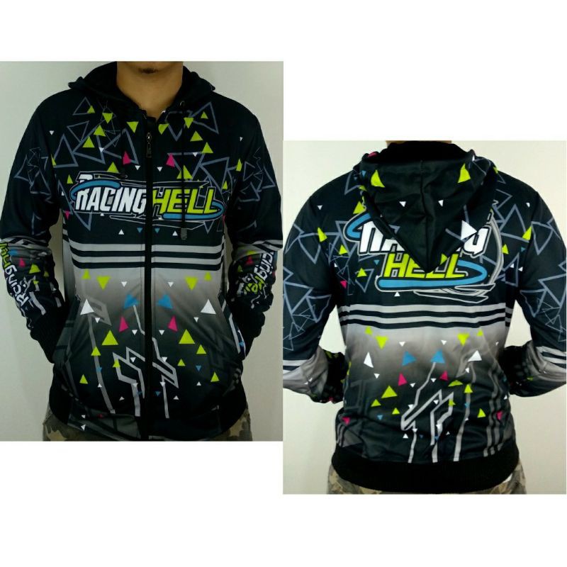Jual [Cod] Jaket Racing Hell Original Terbaru, Jaket Balap Keren Free Stiker Indonesia|Shopee Indonesia