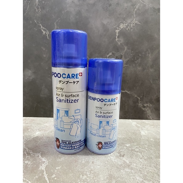 Jual denpoo care disinfectant spray air & surface sanitizer 225 ml Shopee Indonesia