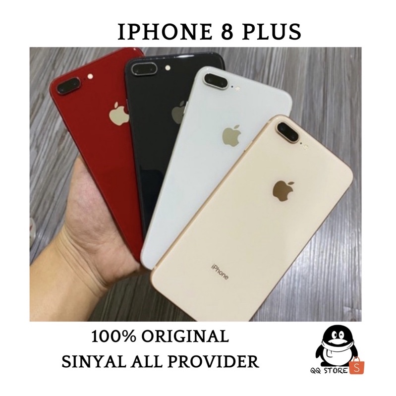 Jual Iphone 8 Plus 64Gb/128Gb/256Gb Bekas Ori 100% | Second Mulus Normal Fullset | Shopee Indonesia