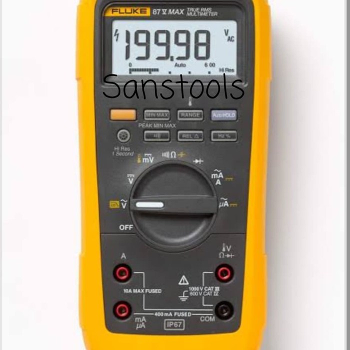 Fluke 87V MAX true RMS industrial digital multimeter 87 V MAX 87VMAX