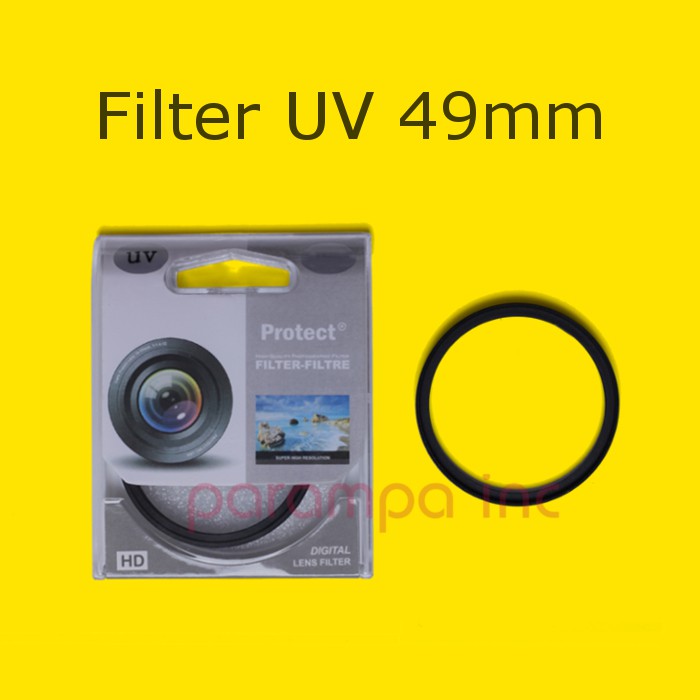 Jual Filter UV / UV Filter Kamera DSLR Mirrorless Canon Nikon Sony