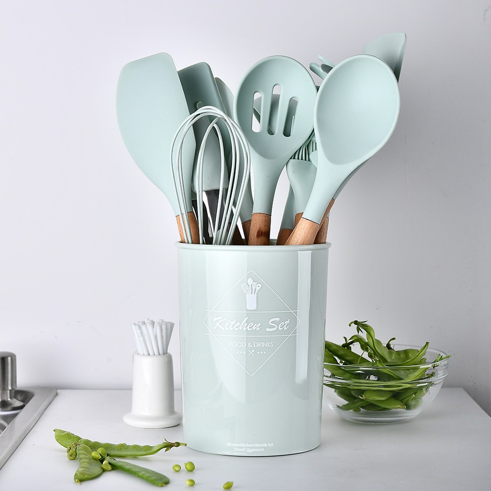 GLANYOMI Set Spatula Sutil Alat Masak Dapur Cooking Tools Kitchen