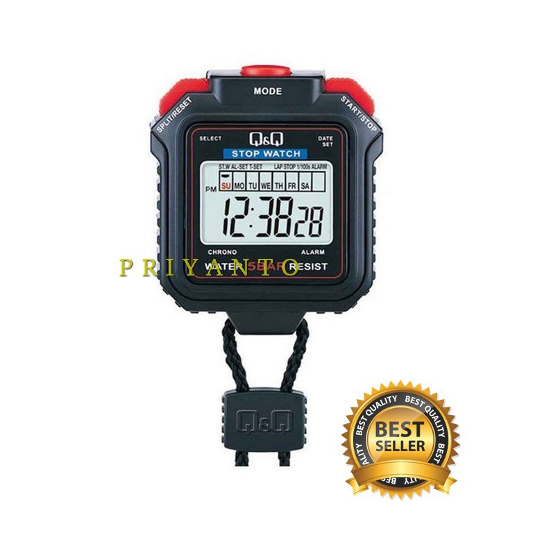 stopwatch QQ QnQ q&q hs43 Hs43 Alat pengukur waktu alat servis