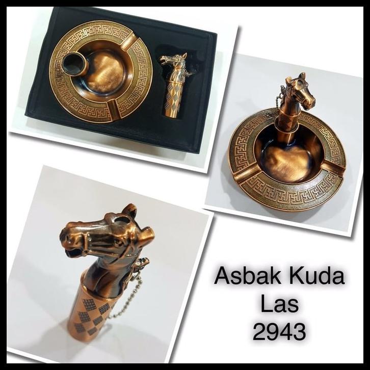 Asbak Rokok Kuda Plus Korek Las Model Kuda 2943 Animal Shopee Indonesia