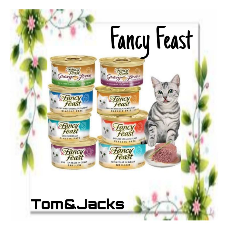 Jual FANCY FEAST Tuna Feast in Gravy Grilled 85gram / Makanan Basah