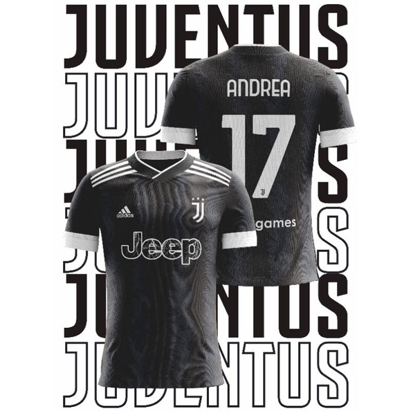 Jual Jersey Juventus Away 2022/2023 Full Printing (Gratis nama dan