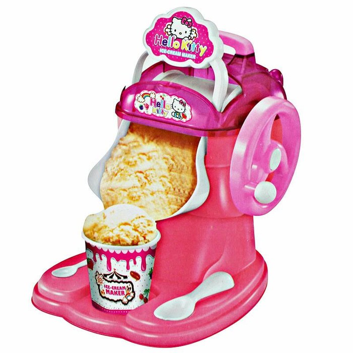 Jual Mainan Anak Hello Kitty / Frozen Ice Cream Maker - Pembuat Ice Cream | Shopee Indonesia