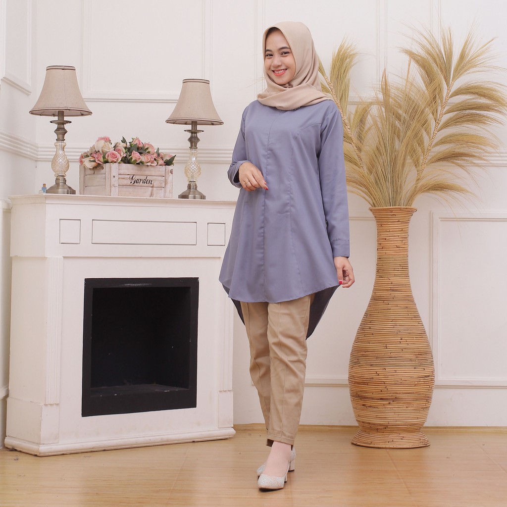 Tunik Toyobo OOTD Kemeja Tunik Kerja Tunik Tunik