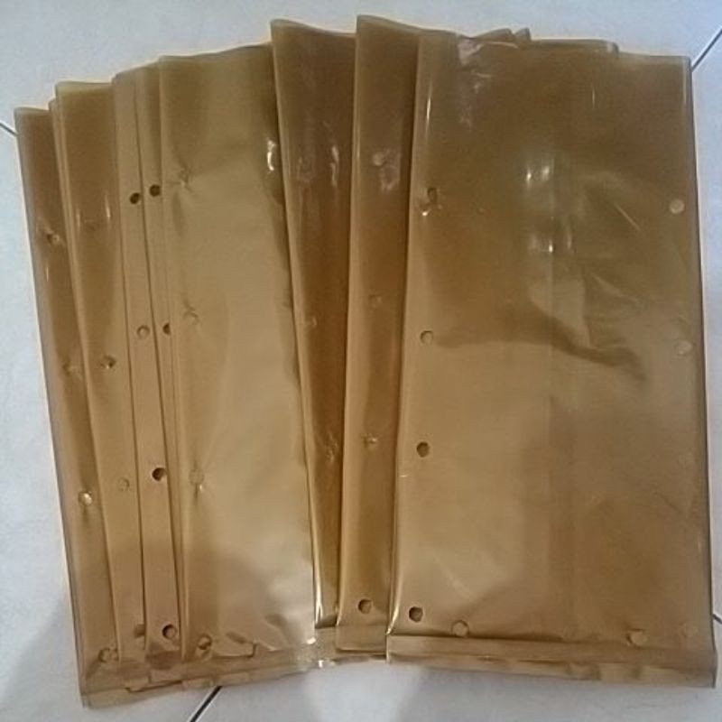 Jual Polibag Warna Coklat Emas (Gold) Ukuran 15 X 25 | Shopee Indonesia