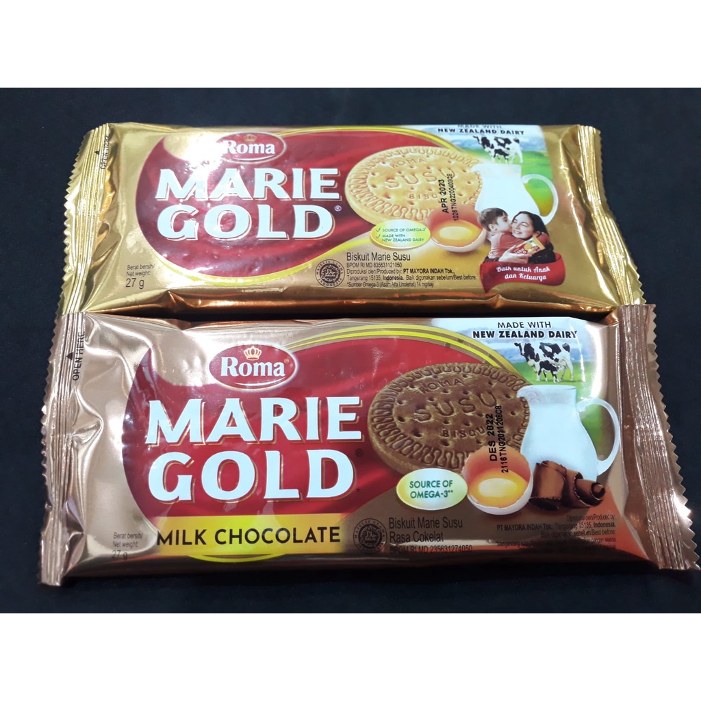 Jual BISKUIT MARIE GOLD 27GR Shopee Indonesia