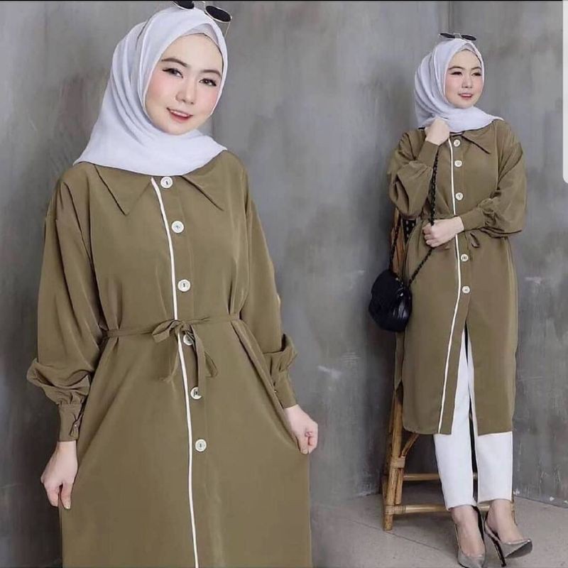 Baju Tunik AtasanWanita Terbaru Model Pesta Kekinian