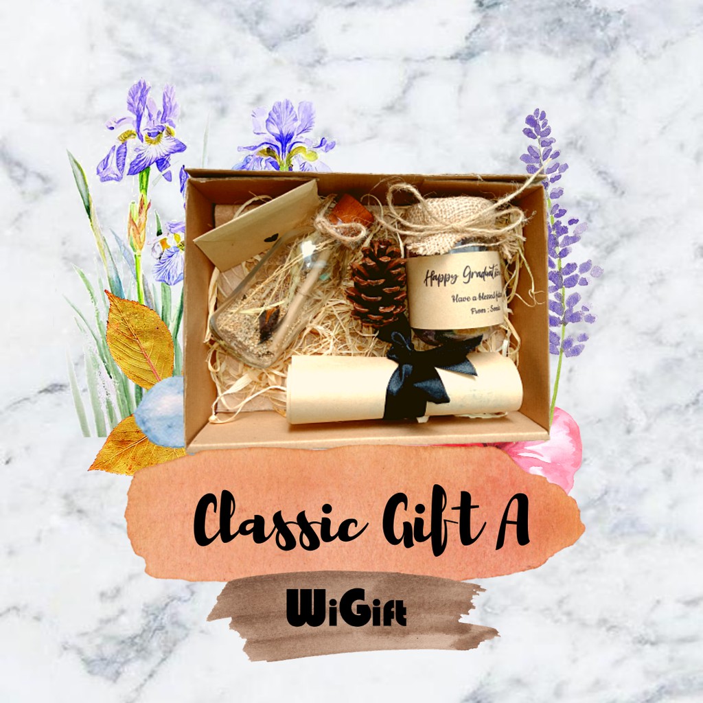 Classic Gift A Hampers / hadiah wisuda / graduation