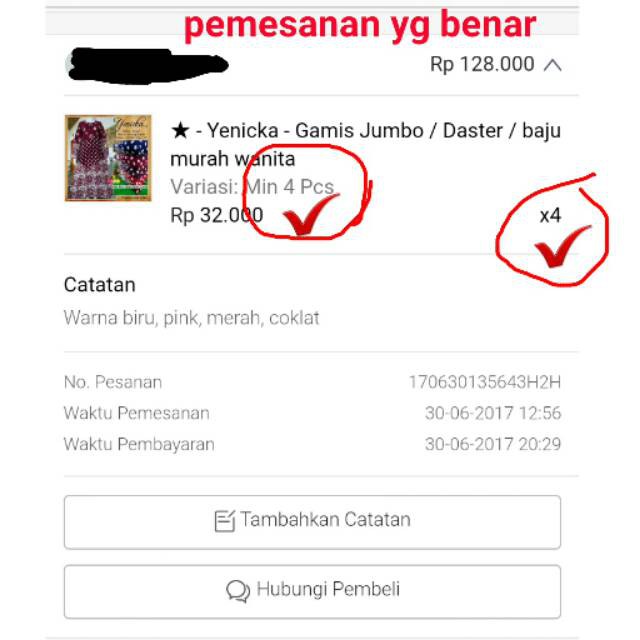 cara cek atc order Shopee Indonesia