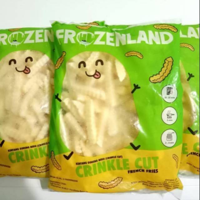 [PROMO] KENTANG GORENG FROZENLAND 1KG Frozen Food Bandung Shoestring