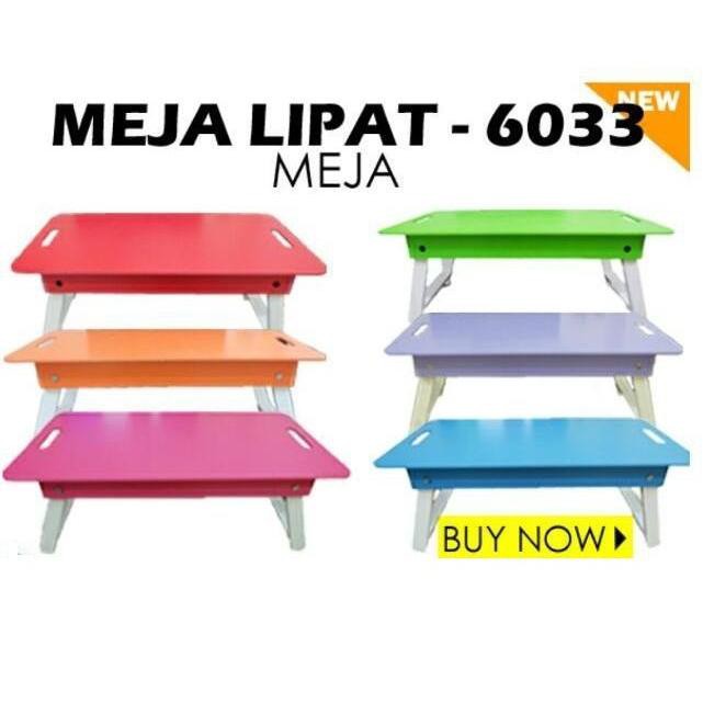 Meja Belajar Anak Meja Lipat Polos Kokoh Kuat Berkualitas