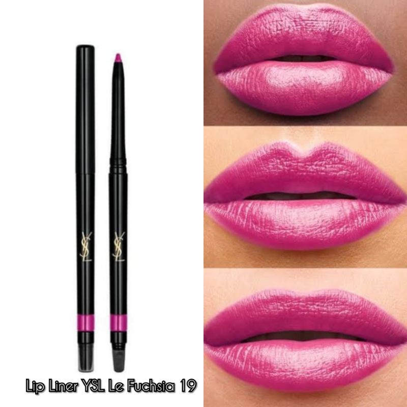 Jual Lip Liner YSL Le Fuchsia Original 100 Fullsize Shopee Indonesia