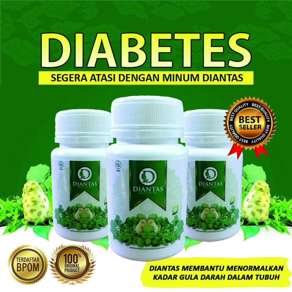 DIABETES TUNTAS (DIANTAS) / INSULIN PLUS / PENURUN GULA DARAH ALAMI