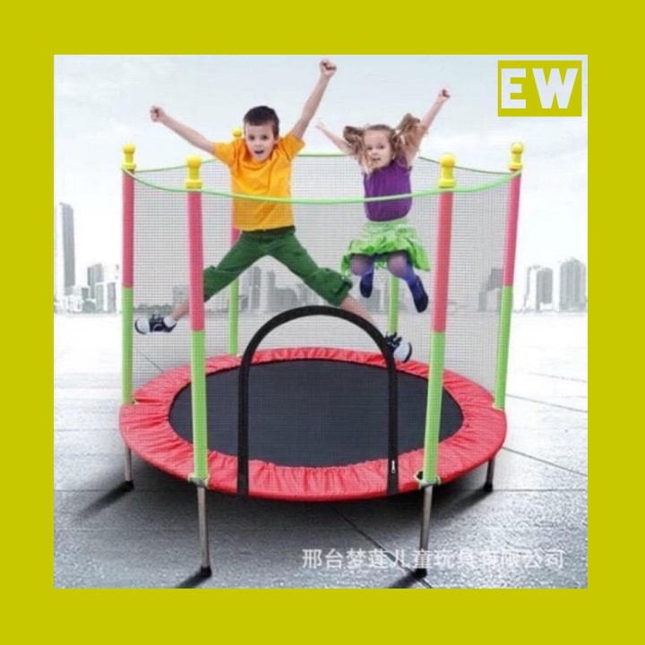 Trampolin Trampoline Anak Jaring Permainan Loncat Seru Meningkatkan  Konsentrasi Belajar Hadiah ULTAH | Shopee Indonesia