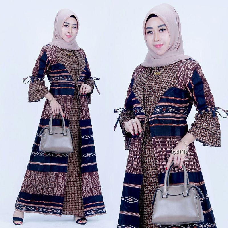 Jual GAMIS BATIK JAZZY ORIGINAL BATIK WANITA BATIK PEKALONGAN