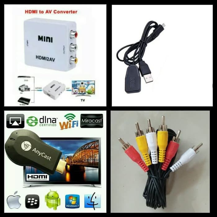 Cara Menghubungkan Hp Android Ke Tv Tabung Dengan Kabel Rca Alat untuk