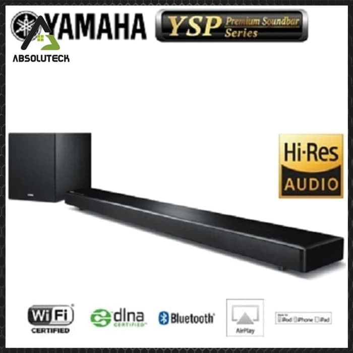 Jual Yamaha Ysp-2700 Musiccast Sound Bar With Wireless Subwoofer | Shopee Indonesia