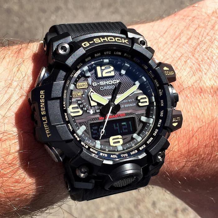 Jual Hot Sale Jam Pria Casio G-Shock Gwg-1000-1A Mudmaster Full Black Original Bm !!! | Shopee Indonesia