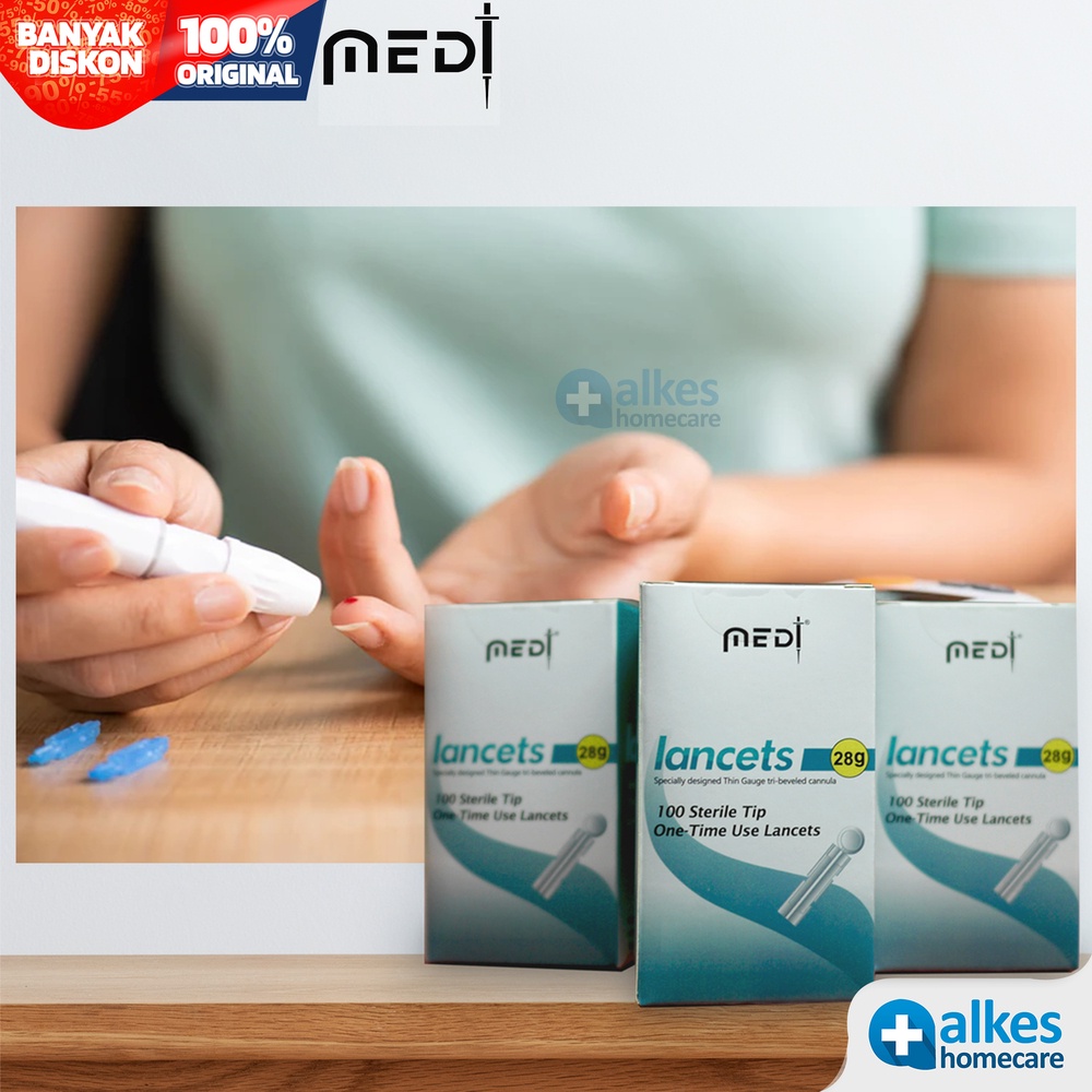 Jual Jarum Lancet Sekali Pakai MEDT 28g Shopee Indonesia