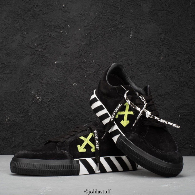 Jual Original Off White Low Vulcanized Sneakers | Shopee Indonesia