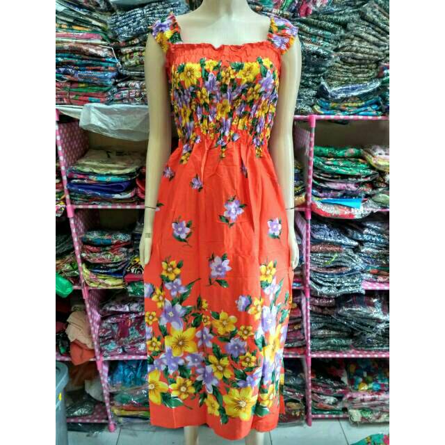 Daster Bali Dress Rayon Tangan Panjang Shopee Indonesia