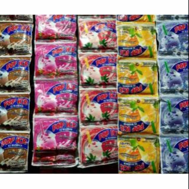 Pop ice 1 renceng 25grmx10 sacet Shopee Indonesia