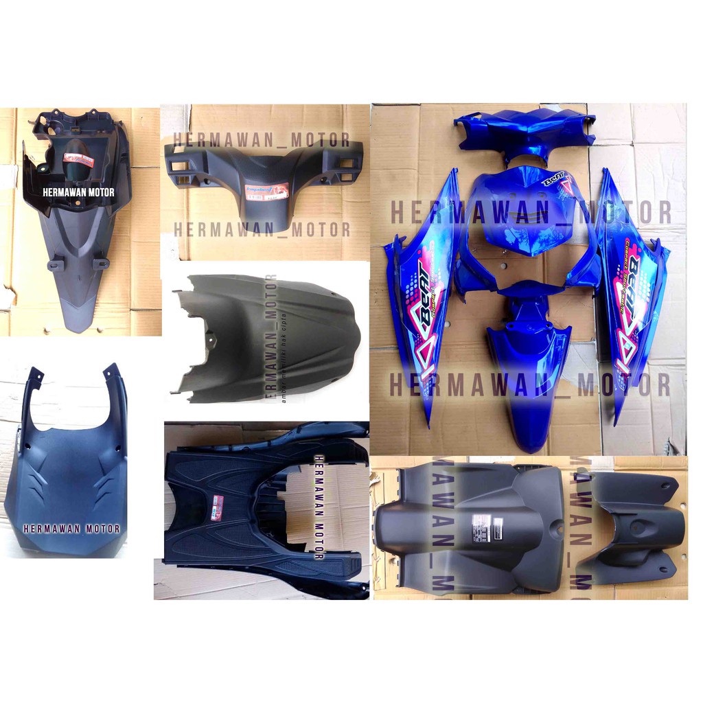 Jual Cover Body Motor honda beat karbu Full Body Halus Honda Beat Karbu pakai stiker Body Honda