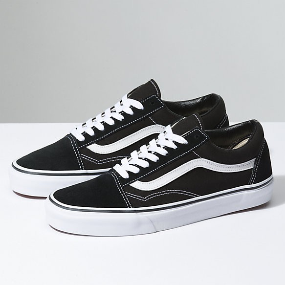 Jual Promo Diskon!! Vans Oldskool Black White Classic Global Original Indonesia|Shopee Indonesia