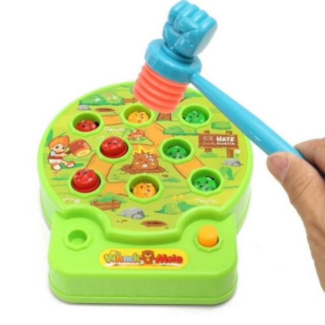 Jual Mainan Edukasi Anak Pukul Hamster Elektrik | Shopee Indonesia