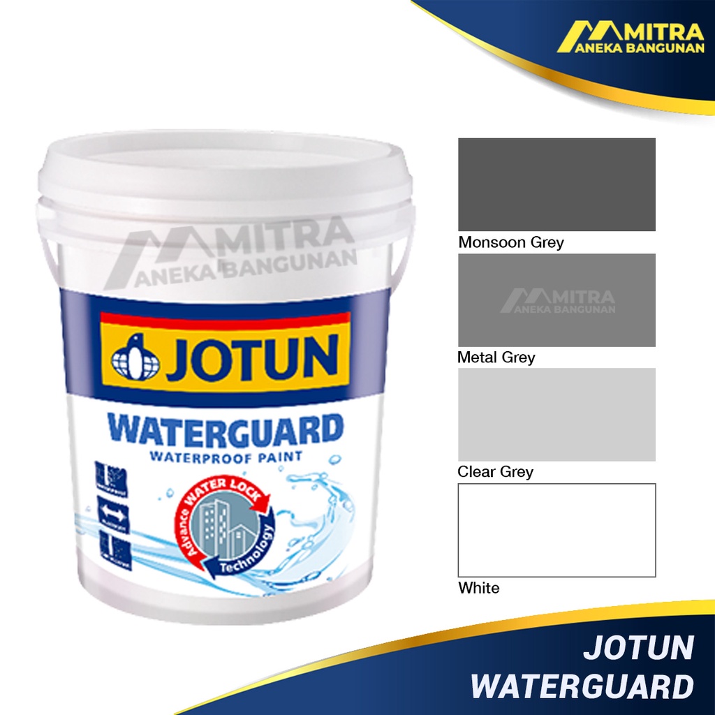 Jual JOTUN WATERGUARD 3,5 KG / CAT TEMBOK WATERPROOF/ CAT ANTI BOCOR