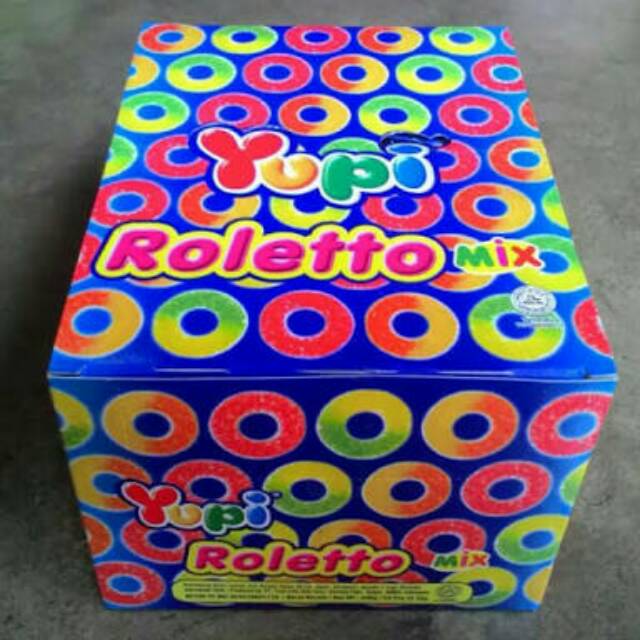 Yupi Roleto isi 24pcs Shopee Indonesia