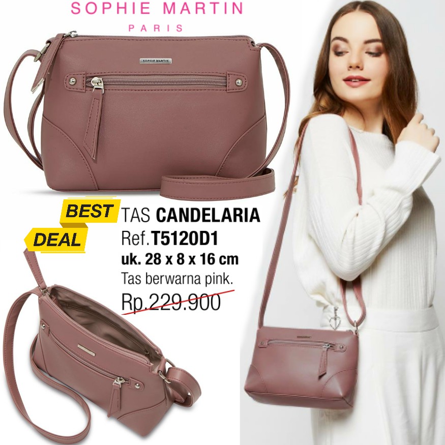 TAS CANDELARIA SOPHIE PARIS PROMO TAS SOPHIE PARIS WANITA SLING BAG Shopee Indonesia